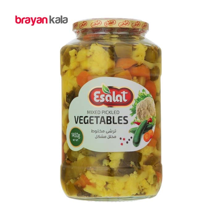 عکس اصلی ترشی مخلوط اصالت مقدار 680 گرمی